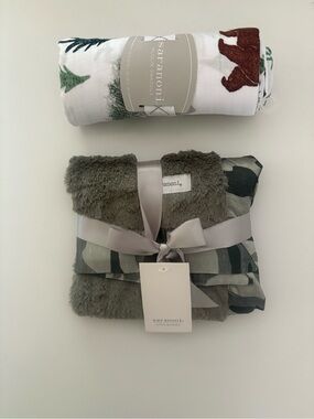 Saranoni baby blanket and swaddle duo